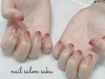 サク(saku)/グラデーション/アールグレイ