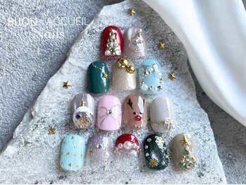 シックスティー ネイルズ バイ アクイユ 東中野(60min nails by ACCUEIL)/クリスマスデザイン