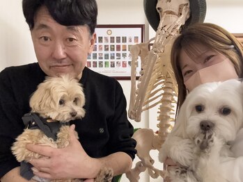 プライムボディアンドゴルフ(Prime Body&Golf)/みんなで記念写真だワン