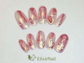 エリクサーネイル 池袋(Elixir Nail)/定額cやり放題/クーポン使用