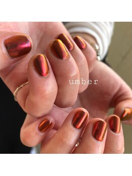 アンバー 三軒茶屋(umber)/ミラーネイル/三軒茶屋
