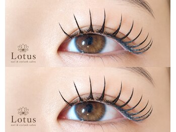 ロータス(Lotus)の写真/理想の目元を叶える存在感のあるぱっちり目元に♪理想のボリュームを実現！