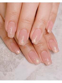 リジョイスヘア エン(REJOICE hair EN)/シアーホログラムネイル