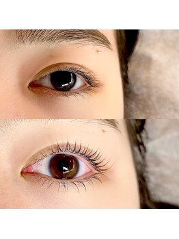 ヴィサスアイズ(Visas eyes)/まつげパーマ上下でぱっちり♪