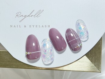 チェックネイル