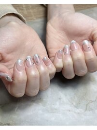 さりげないチーク×マグネット