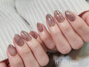 プリンセスネイル(Princess nail)の写真/【ネイルカタログ高評価デザイン多数♪】上質デザインでワンランク上の指先へ〈フィルイン可◎〉