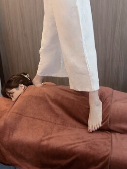 翠空 名駅セブンスタービル店/翠空直伝奥義足技ツボ押し