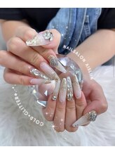 アイスリン(Aislinn)/ゴールド~ギャルネイル~