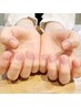 【ハンド・パラジェルベース】クリアネイル 5800円