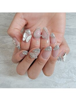 ユジャスタイル(Yooja style)/ラインストーンハート