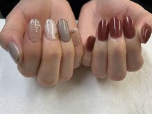 アバネイル 名駅店(AVA NAIL)/アシンメトリーネイル