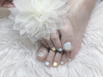 お客様フットネイル