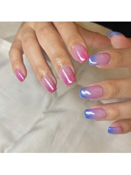 アオ(Ao)/左右グラデ×エフェクター