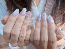 ～オーロラマグネットネイル～