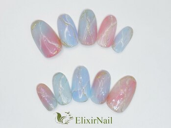 エリクサーネイル 神田(Elixir Nail)/シンプル / クーポン使用