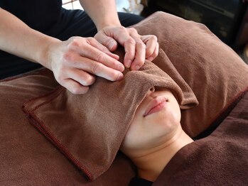 もみほぐし 豊穂庵の写真/頭～足までのトータルケア★頭痛や眼精疲労にも◎【全身もみほぐし+ヘッドマッサージ100分￥6900→￥5800】