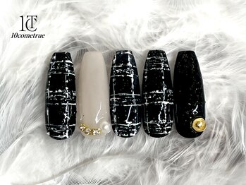 テンカムトゥルー(10 Come True)/■ツイード×3Dパーツ