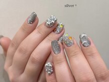 ア―ジュポシェフリル 下大利店(age poche Frill)/キラキラネイル