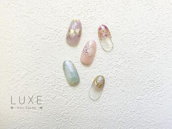 リュクス 流山おおたかの森店(Luxe)の写真/【初回限定オフ無料◇シンプルデザイン7900円】地域密着サロン◎OLさんや主婦の方リピーター多数♪