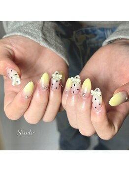 Sorle‐ソルレ‐/春のバターイエローネイル