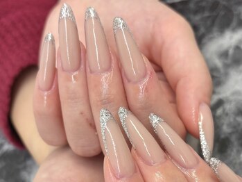 キャリコ(calico)/ラメフレンチ