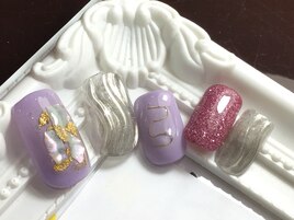 パープルネイル