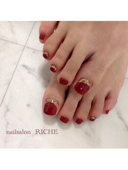 リッシュ(RICHE)/秋らしいボルドーカラー