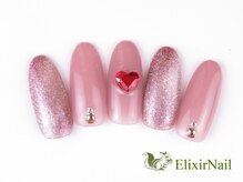 エリクサーネイル 神田(Elixir Nail)/シンプル/クーポン使用