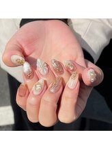 ヒルズ 原宿(Hills Harajuku)/フラワーぷくぷくネイル