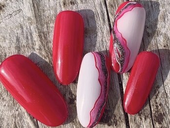 ネイリックス アヴェニール(NAILX avenir)/ニュアンス たらしこみライン