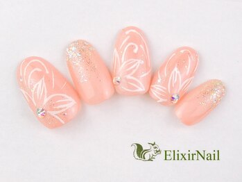 エリクサーネイル 心斎橋(Elixir Nail)/定額bカジュアル/クーポン使用
