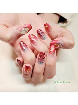 ブリリアントフェニックス(Brilliant Phoenix)/クリスマスネイル☆