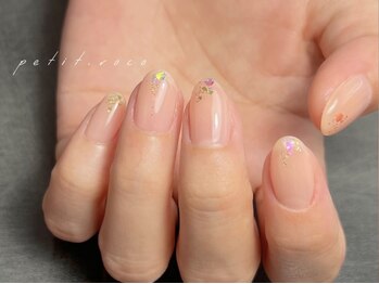 【2位】ラメグラデーション