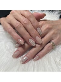 ツイードネイル