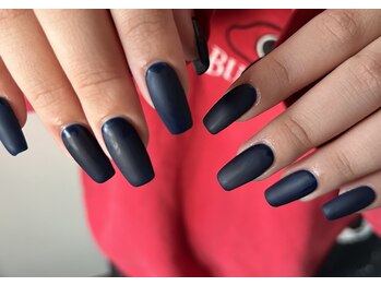 ネイルサロン ネイルシー(NaiL.C)/ワンカラー+マットコート