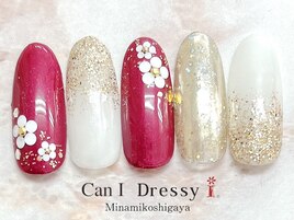 華やか和柄ネイル