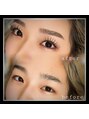 アイミラー 札幌大通店(eyemiler)&nbsp;アイブロウ＋ハイブリッド＋下エクステでアイゾーン大変身！