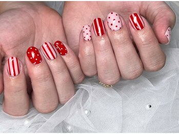 ポップな手描きアート