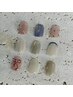 【オフィス◎】選べる綺麗めシンプルアート(2種4本まで）￥6800