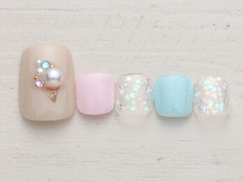 ノーネイル アゲオ イオンモール上尾(NO NAIL AGEO)/アイス ￥4990