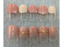 ネイルサロン チュシャ(cheshie)/シンプルハンドデザイン￥5800
