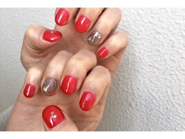 ワンカラー×ポイントアート★