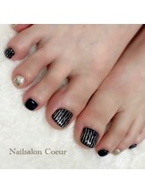 ネイルサロン クール(Nailsalon Coeur)/フットシンプルアートコース
