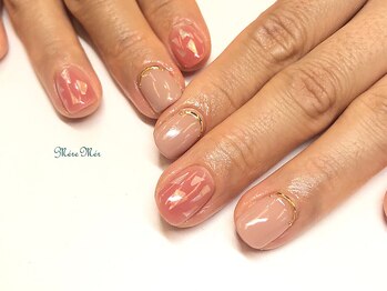 メールメール 和光市本店(MereMer)/キラキラ奥行きネイル