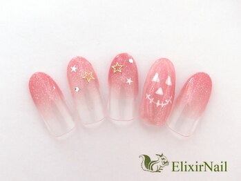 エリクサーネイル 神田(Elixir Nail)/シンプル &nbsp;/クーポン使用