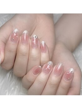 チークネイル×マググラデ