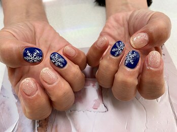 ネイル サロン ヴェレッド(Nail Salon VERED)/雪の結晶アート