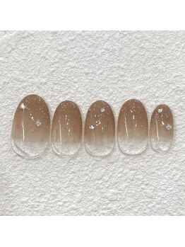 ペルルネイル(perle nail)/ラメカラーグラデ　¥7700