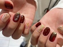 アース ネイルアンドアイラッシュ 甲府昭和店(HAIR & MAKE EARTH Nail&Eyelash)/ぷっくりデザイン
